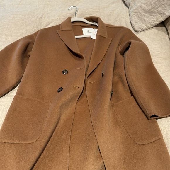 NWT Anine Bing Dylan coat Cashmere and wool - Picture 4 of 8